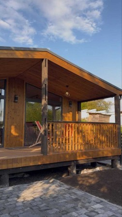 Модульний будинок 100м2 + Тераса. Велика кухня-студія. Під ключ - фото 1