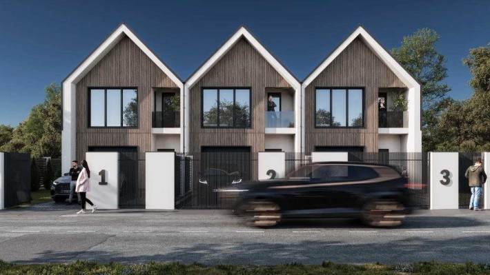 Котедж з гаражем , р-н Льонокомбінату. З комунікаціями - фото 1