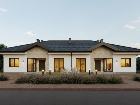 Одноповерховий двоян в «Family Yard» Рівне