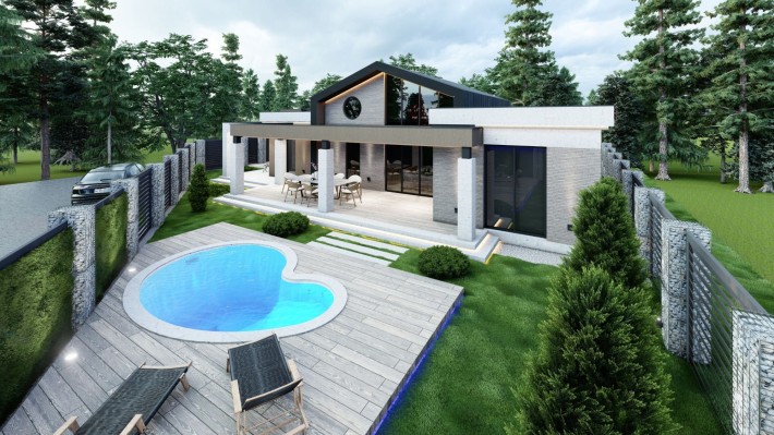 Продаж сучасного будинку Осокорки 3 км від м.Славутич - фото 1