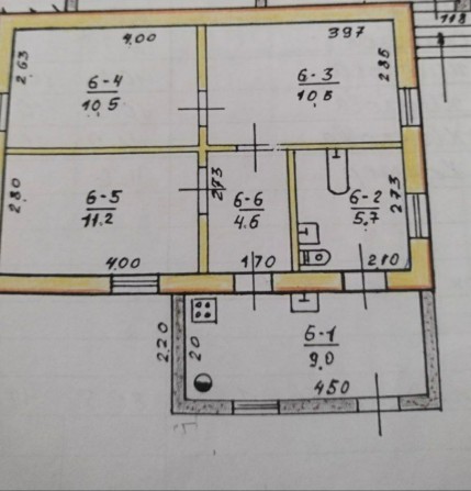 Продам дом в общем дворе Щепкина 24 - фото 1