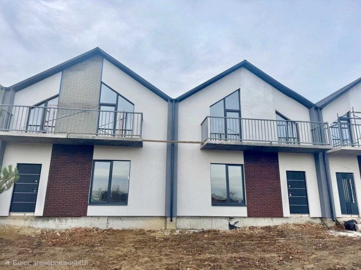 Таунхаус, 103 м кВ.Шкуринці, власне паркомісце,скважина,2 сотки - фото 1