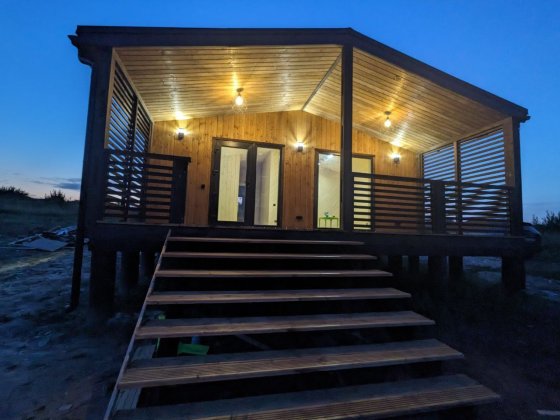 Модульний будинок 70м2 + Тераса. 3 спальні. Під ключ Львів