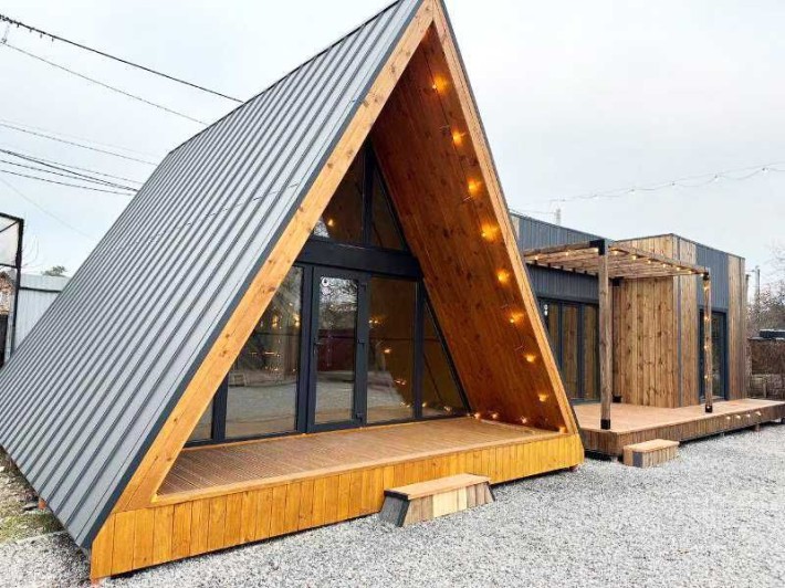 Модульний будинок 52м2, каркасний дім, модульный дом Кропивницький - фото 1