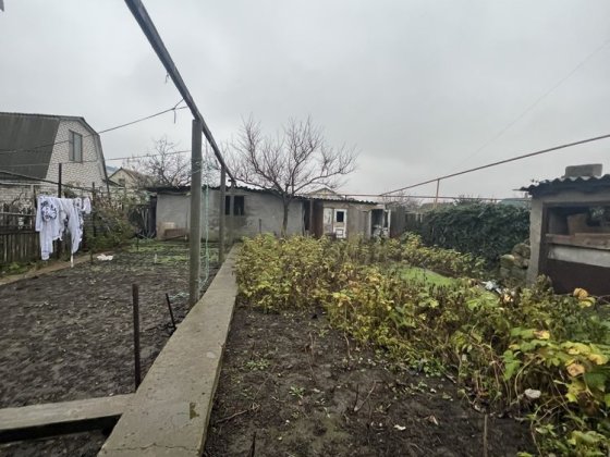 Участок 6 соток фасад с домом 160м Одеса