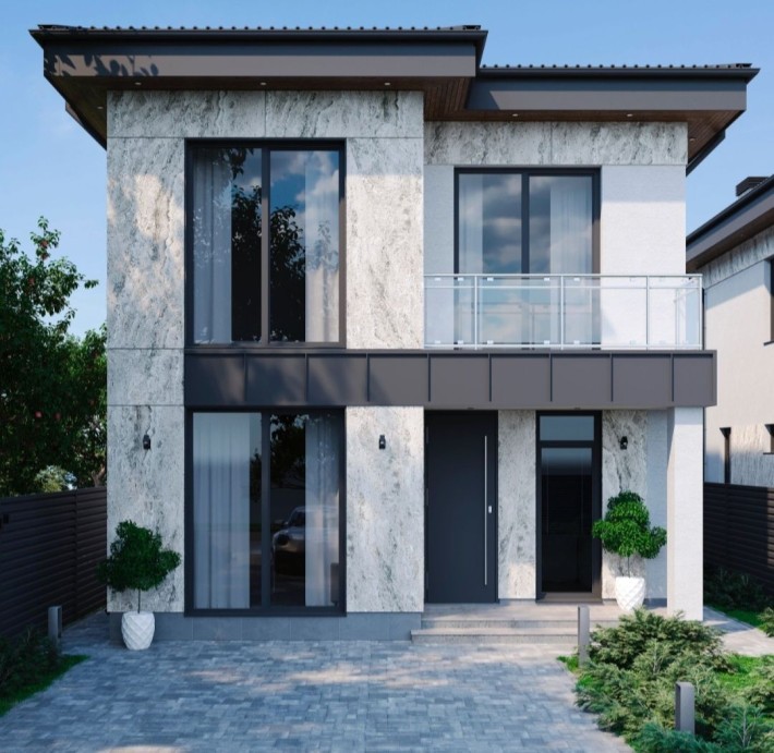 Дом 138м2 на 5ти сотках с подвалом  район Таирова - фото 1