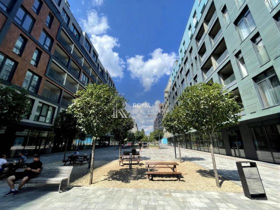 Продаж Квартири Київ 1к 42м2. ЖК Rybalsky Балкон Укриття Розумний Дім Киев