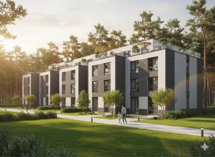 Простора 1-кімн. на Лісовій | 1-й Поверх | Метро, Ліс, Озеро - фото 1