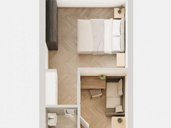 Продаж квартири 19,30 м2 в Бортничах з Документами ГОТОВО! Киев