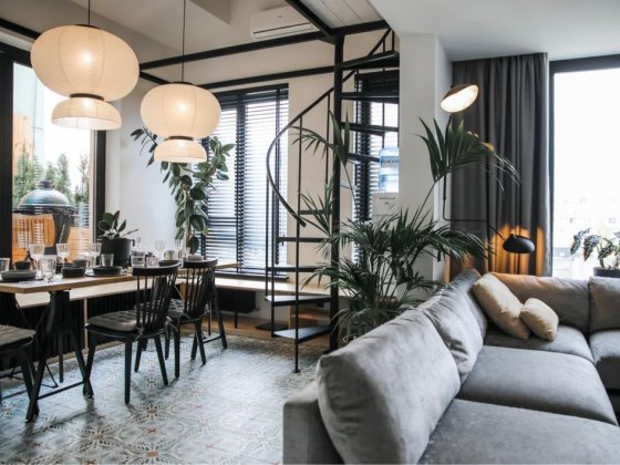 Дизайнерська 2х поверхова кв. 92 м2 з терасою. ЖК Комфорт Таун без% Київ