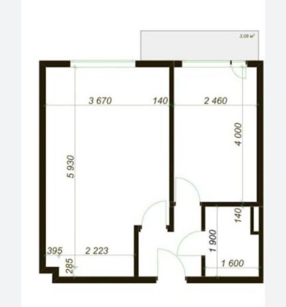 1 кім.кв. ЖК Silver House - фото 1