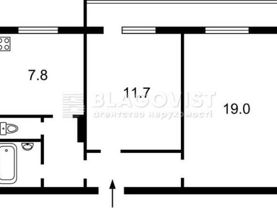2-кімн. квартира, Оболонь, гарний стан Київ