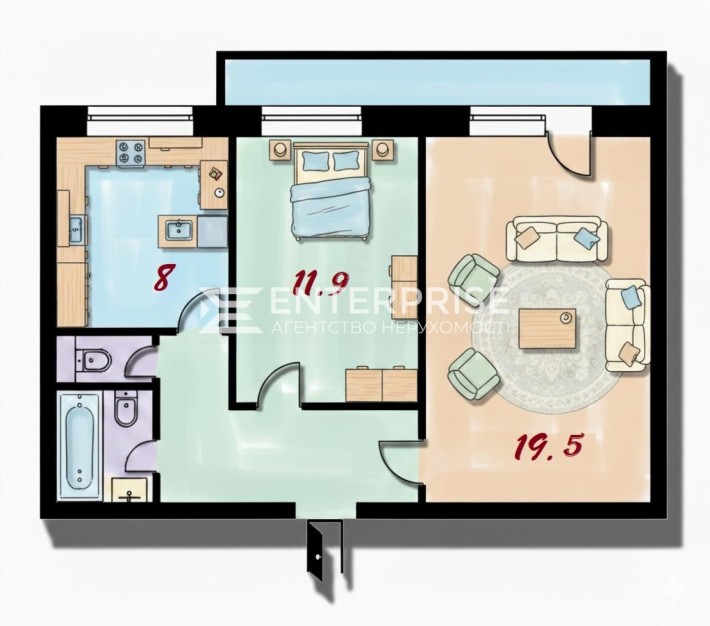 Продаж 2-к. квартири пр. Червоної Калини Троєщина - фото 1