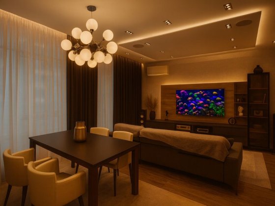 Преміальна квартира з видом на алею. Бульвар Фонтанів. Саперне Поле 5 Киев