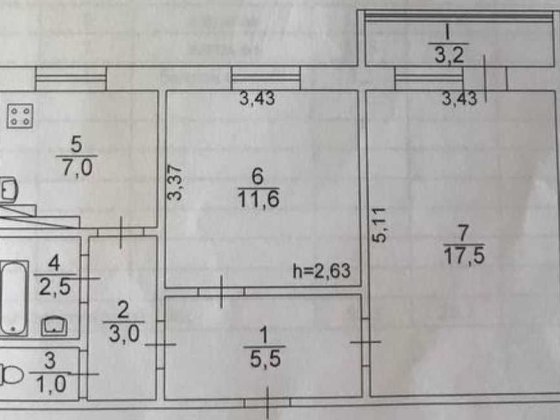 супер квартира 2-кімн. в 7 хв. пішки від метро вул. Героїв Дніпра, 36. Київ