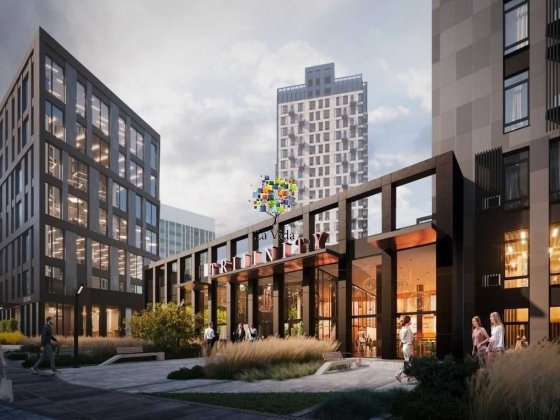 Видова квартира з власною терасою в ЖК TRIIINITY Київ