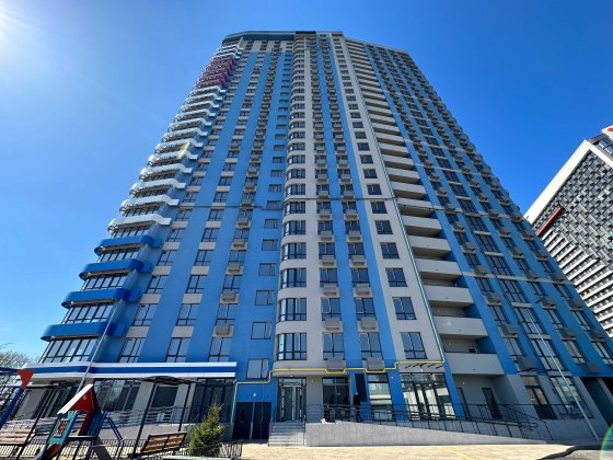 Однокімнатна квартира в ЖК Берег Дніпра, 31.3 м.кв. 1к Киев