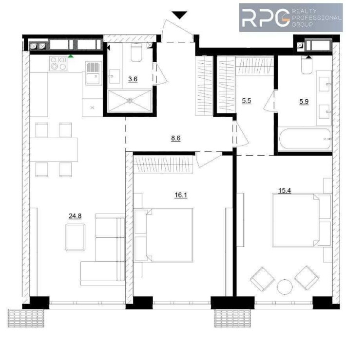 Без комісії!Квартира Мрії! ЖК Русанівська Гавань 80 кв.м Вид на Дніпро - фото 1