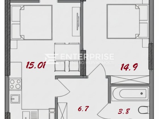 Без%! Продаж 1к. квартири, ЖК Світло парк, Столичне шосе, Голосієво Киев