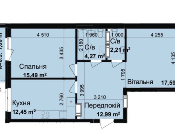 Продаж Кришталеві Джерела 2 кімнатна квартира низький поверх Киев