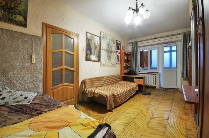 Без% 3-кім квартира б-р Котляревського 6/14 (Праці) 600м ст.м Дарниця - фото 1