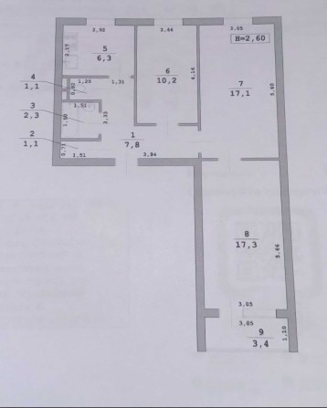 БЕЗ %Квартира 3х. у затишному районы.вул.Шухевича 24 В. - фото 1