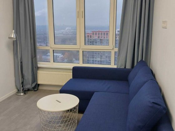 Видовая студио с отличным ремонтом и мебелью. Киев