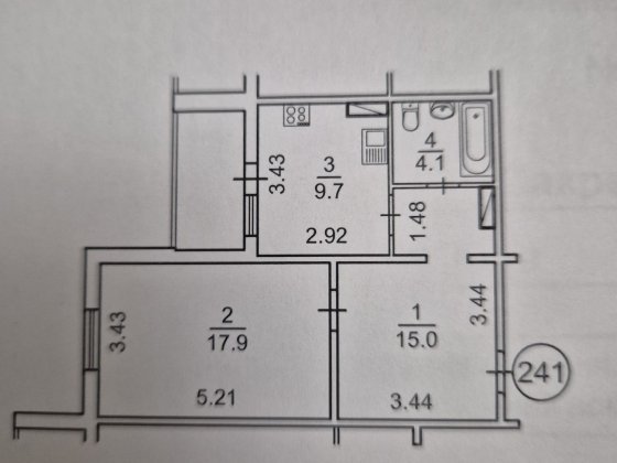Продається 1 кімнатна квартира Київ