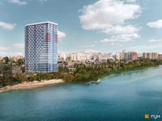 ЖК Берег Дніпра Дніпровська набережна 17г Киев