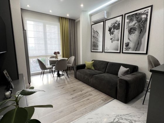 Без % 2к (55м2) ЖК Нова Англія, авторський ремонт, Паркленд, ВДНГ Киев