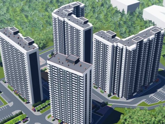 1к квартира 59,74м  вул Коноплянська, 22 ЖК Навігатор-2 Киев