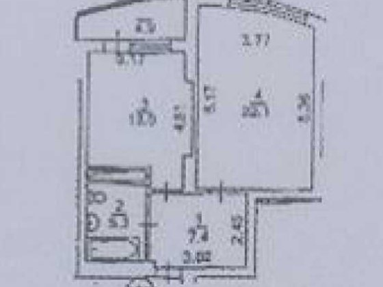 Продаж 1-к квартири 52,5 м2 м.Київ, вул.Гришка, 9   70000 $ Киев
