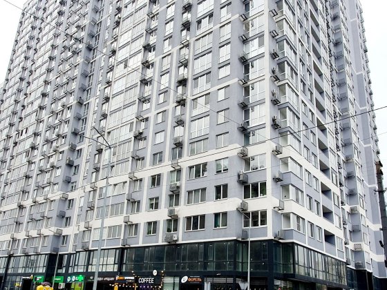 3к, ЖК Лебединий, Ревуцького 40б, 84м2, видова,  метро Харківська 5 хв Київ