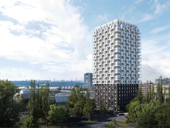 KUB 29 / КУБ 29. Продаж 1-к видової квартири Киев