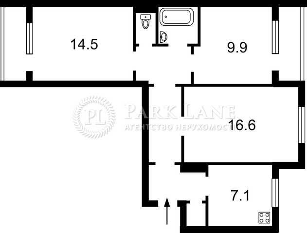 Продам видову 3к квартиру з ремонтом Лісова Биківня Путивльська 40 - фото 1