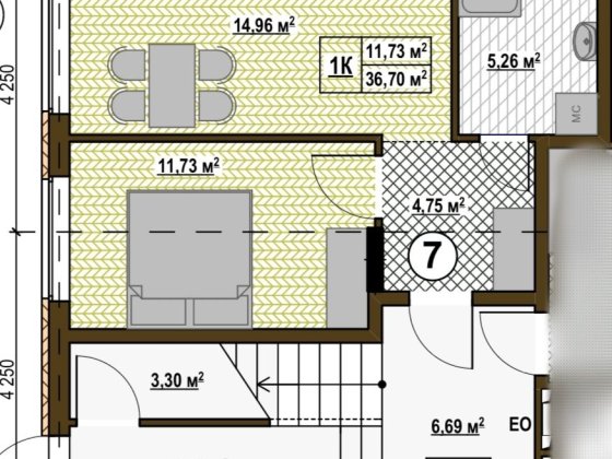 Однокімнатна квартира від забудовника Деснянський р-н Київ Київ