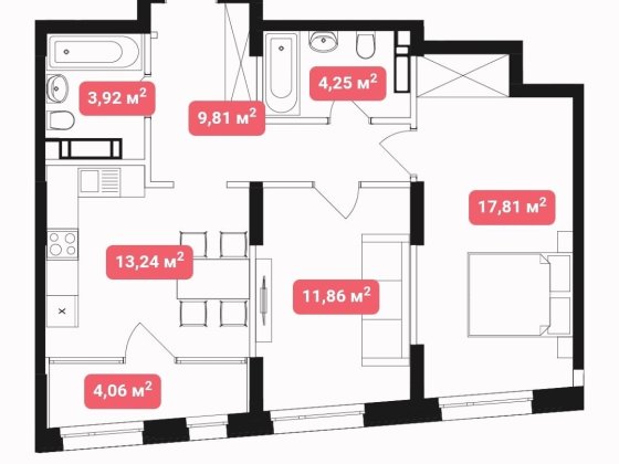 Без комісії, будинок зданий, 2-х кім.кв. в ЖК Світлопарк Киев