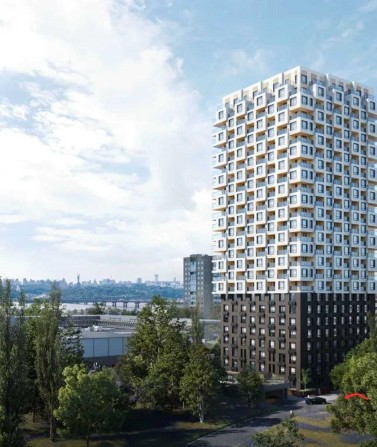 Продаж ВИДОВОЇ 1к квартири у ЖК KUB29, Березняківська 29 - фото 1