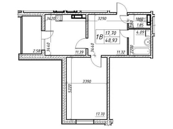 1к квартира ремонт Навігатор 2, Коноплянська 22 Оболонський DI Киев