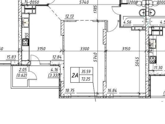 2к квартира по пер Балтійський, 3а ЖК Навігатор