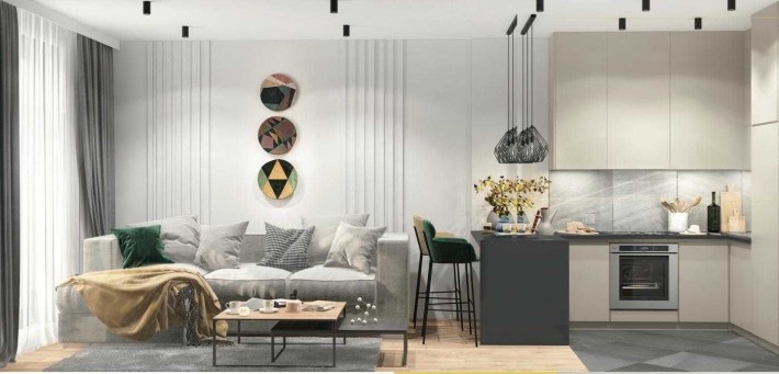 Однокімнатна квартира з ремонтом, ЖК Метрополіс, метро Теремки - фото 1