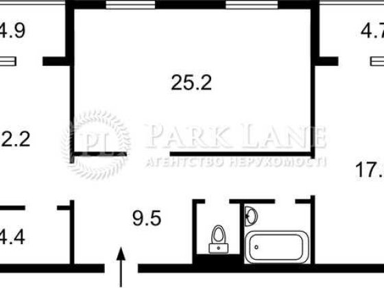 Продам велику 2к квартиру 87м з ремонтом Позняки Гмирі Дарницький Київ