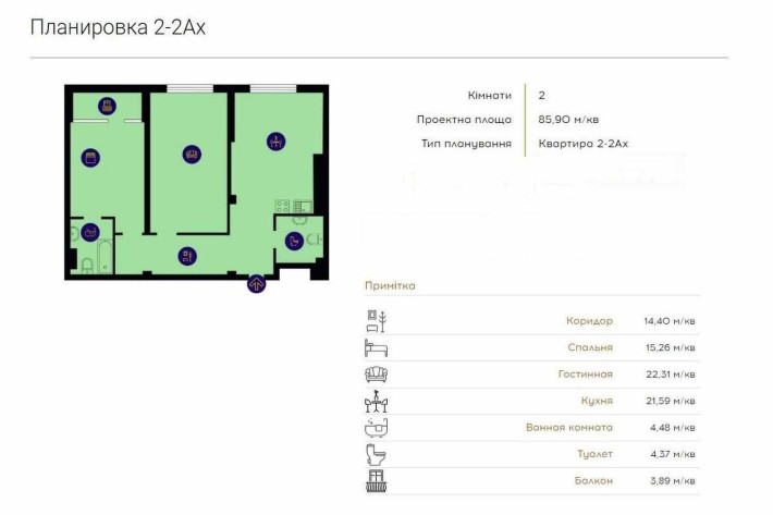 ЖК Новопечерська Вежа 87м2 Бойчука 41Б Липки Печерскь від власника - фото 1