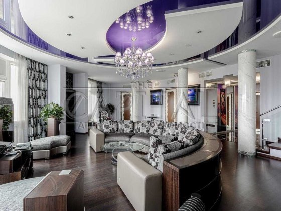 Унікальний пентхаус Лесі 7б Три рівня SPA зона та камін Киев