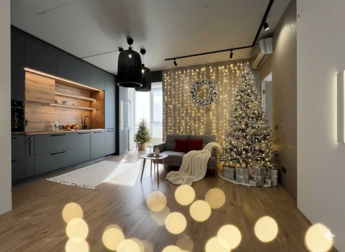 Подарунок на новий рік. Новий обжитий ЖК. З ремонтом. Парк, метро - фото 1