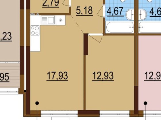 Продаж 1 к.квартири Варшавський 3 Київ