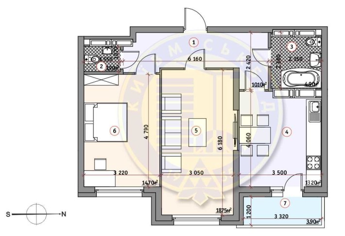 Без комісії, 2К 65м, ЖК Кирилівський гай - фото 1