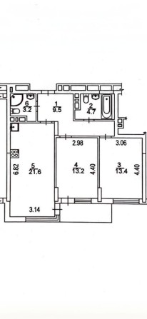 Продаж 2 кімнатної квартири ЖК Варшавський  Олександра Олеся 19 - фото 1