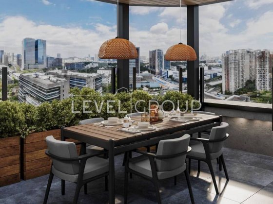 Пентхаус з терасою 137 м2 в центрі Києва ЖК Шевченківський Киев