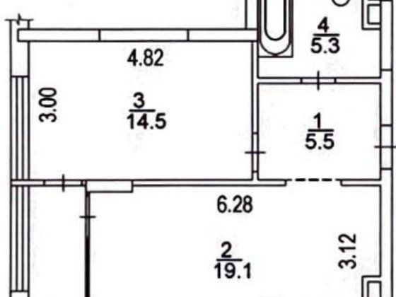 Продаж 1 кімнатної квартири 48 кв.м ЖК Варшавський  Олександра Олеся Київ